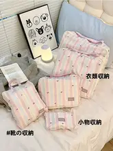 トラベルオーガナイザー スーツケース用 仕分けバッグ 服 靴 下着 収納 整理 旅行 出張 コンパクト