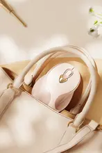 エルゴノミックBluetoothワイヤレスマウス【ダブルモード・静音設計・女子向け】