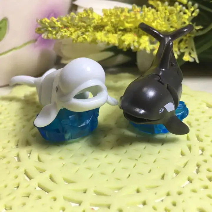 海の生き物ミニチュアフィギュア【イルカ・サメ・クジラ】（セットアップ対応）