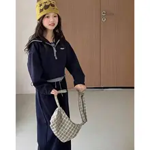 2点セット キッズ ガールズ トップス ボトムス 韓流 大きいサイズ 春 秋