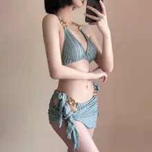 ビキニ水着【セクシー・ビーチリゾート・3点セット】（セットアップ対応）
