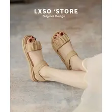 厚底サンダル レディース【夏用・ファッション・平底・ビーチ・ローマスタイル】