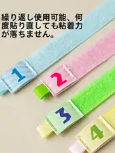 可愛らしいマジックテープ式データケーブル整理バンド【多機能・パソコンやヘッドフォン用】