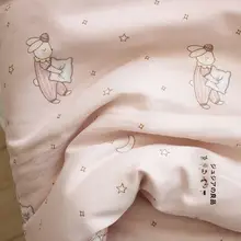 オーガニックコットン製 ダブルレイヤーガーゼ生地【赤ちゃん用・肌に優しい・バスタオル・よだれタオル・パジャマ素材】