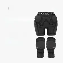 男女兼用 スノーウェア用膝と尻保護具【防護・防摔・分体式】（セットアップ対応）