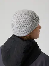 アメリカンビンテージ風ロゴニットキャップ【男女兼用・冬用】
