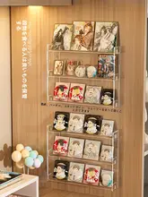 アクリル製ディスプレイスタンド【壁掛け・デスク用・グッズ収納・バッジ専用】