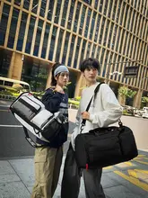 干湿分離機能付きスポーツトレーニングバッグ【男女兼用・多機能・ショルダーバ ッグ・旅行用】（セットアップ対応）