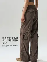 速乾性のアウトドア用工事パンツ【ブラウン・ストレートレッグ・フィットネス対応】（セットアップ対応）