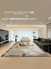 トルコデザインラグ【モダンスタイル・リビング用・ソファテーブル対応・耐汚れ】