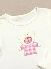 可愛いクマのデザイン！布製パッチ【創造的な装飾に最適】