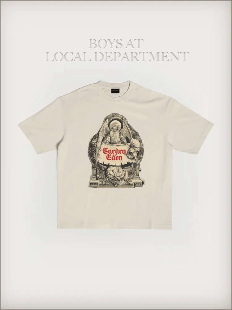 オリジナルデザインVネックタンクトップTシャツ【LADY GAGAインスパイア・短袖】：2025年春季注目デザイナーがデザインしたファッションアイテムの詳細