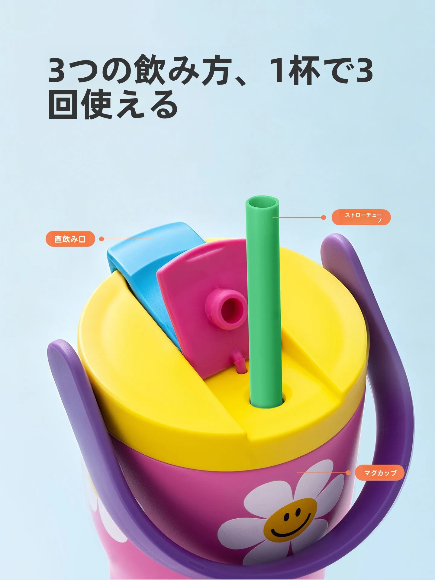 ストロー付き水筒 GL4145：子供向けスポーツドリンク対応の保温機能と洗いやすさを徹底解説