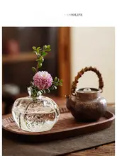 花瓶 ミニ ユーザー 用 活け花 手作り ガラス 創造的 装飾品