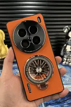 ヴィヴォX100ウルトラ対応 スマホケース【高級感ある合皮・衝撃吸収・全包デザイン・ビジネス向け】