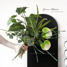 造花 フェイクグリーン グリーン インテリア ショップ ホテル ウィンドウディスプレイ 空間演出 ナチュラル