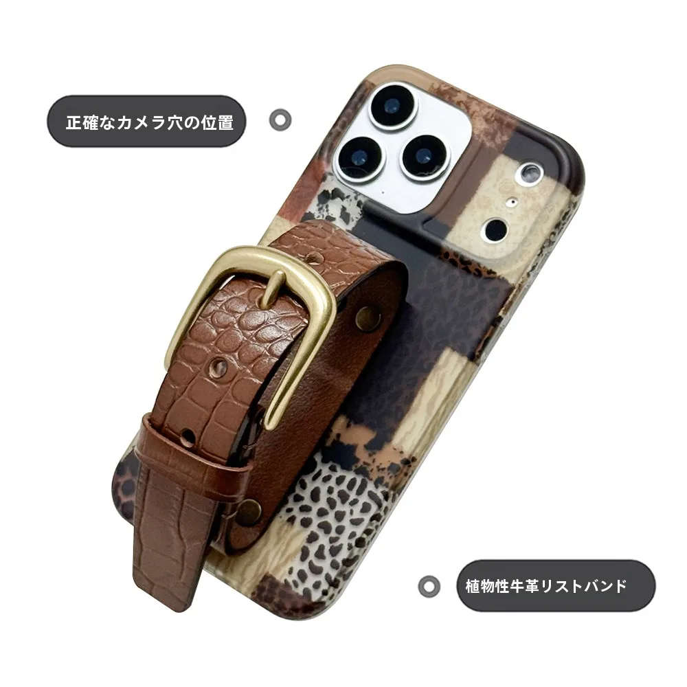 マットクロコダイル牛革スマホケース：男性向けのクラシックなデザインと耐久性の実証