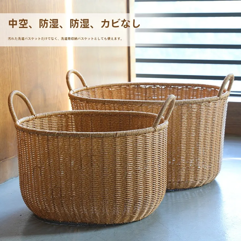 キッチンをスッキリ整理！収納グッズおすすめ - 北欧風フェイクカゴ編みバスケットの特徴と実用性