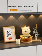 招き猫のキーケース【ユニークデザイン・玄関・リビング装飾用】