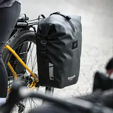 全防水大容量サイクリングトートバッグ【自転車用・持ち運び便利・後部ラック装着可能】