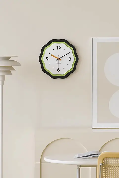 穴あけ不要のモダンミニマリスト壁掛け時計【クリエイティブデザイン・リビング用】