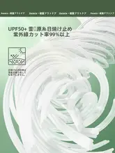 UVカットフェイスマスク【夏用・車の運転に最適・目を保 護・小型】