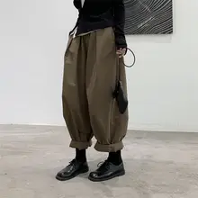 秋の新作 ハレンパンツ【ゆったりデザイン・ロールアップ・カジュアルスタイル】（セットアップ対応）