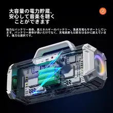 高音質Bluetoothスピーカー【ワイヤレス・アウトドア用・重低音・大音量】