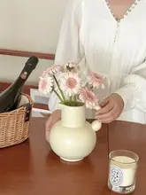 花瓶 北欧 モダンインテリア 食卓リビング 寝室 装飾品 セラミック アート フラワーアレンジメント