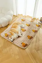 四季用ペットマット【中大型犬・コーギー・柴犬用・寝床マット】