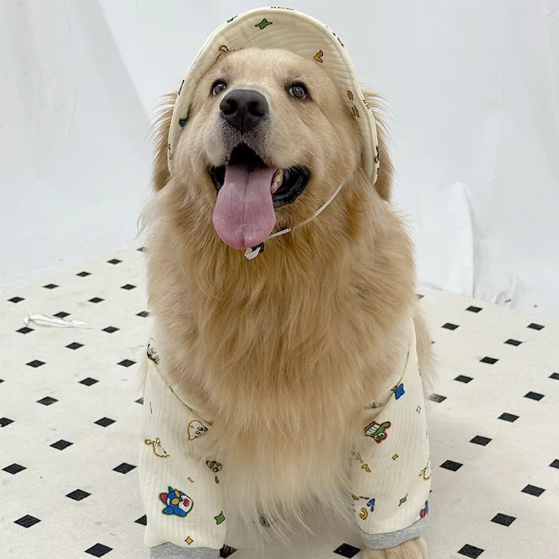 ゴールデンレトリバーの寒さ対策に最適な大型犬服の選定ガイド