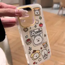 自嘲熊デザインのスマートフォンケース【iPhone用・Android対応】