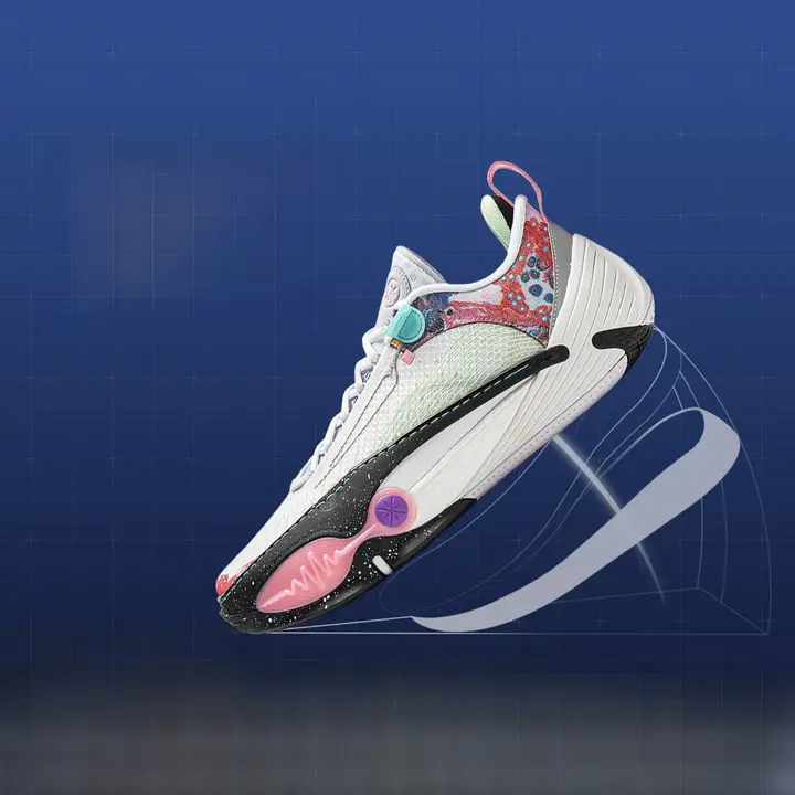LINING 軽量プロ仕様バスケットシューズ【耐磨性・クッション性・低トップデザイン】