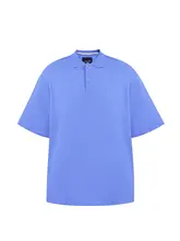 ACUSA 基本カラー ポロシャツ 半袖 Tシャツ【300g重厚 空気綿素材・ユニセックス・ルーズフィット】