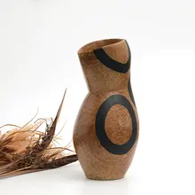 侘寂風のアンティーク調花瓶【インテリア・卓上装飾用】