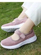 秋季用の通気性抜群なママシューズ【女性用・包頭デザイン・高齢者用】
（セットアップ対応）