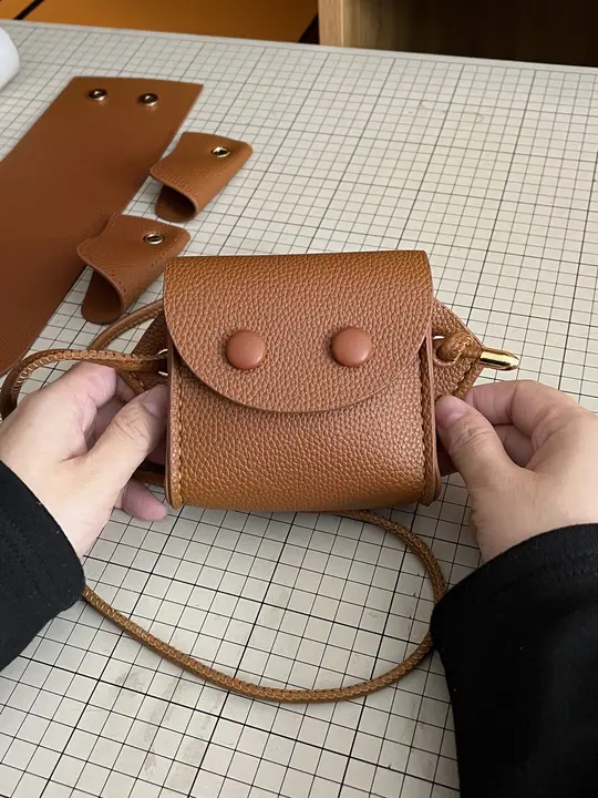 ミニサイズのDIY手編みバッグ【肩掛け・斜め掛け対応】