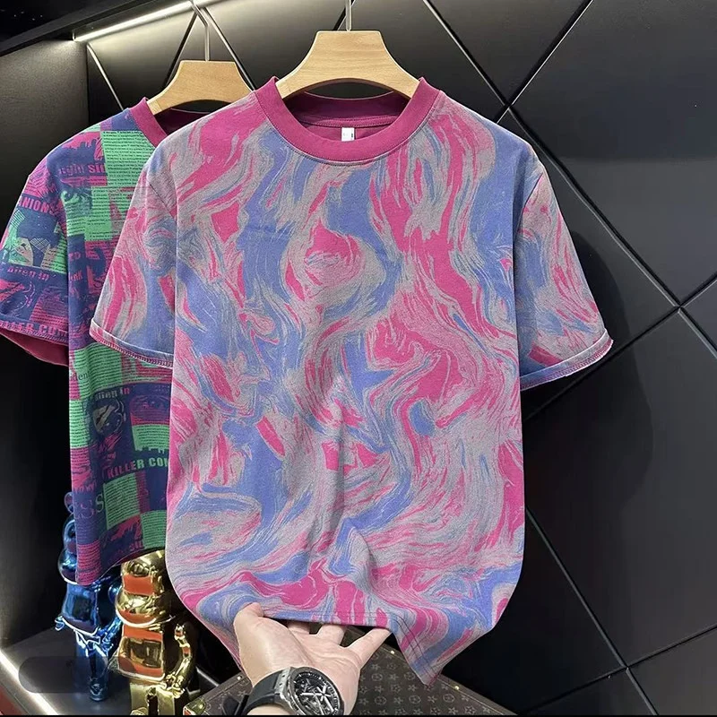 絞り染め tシャツ とは？マルチカラー波模様のスリムフィットモデルを徹底解説