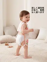 赤ちゃん用 夏用薄手コットンお腹カバー【汗取り・冷房対策・お腹保護】