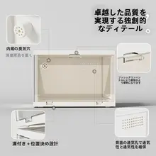 透明シューズボックス【サイドオープン・防酸化・収納用】