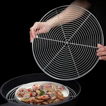 304ステンレス製 厚みのある丸型蒸し器用プレート【水切り・家庭用・万能】
