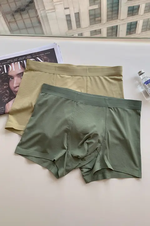 パンツ メンズ 抗菌 通気性 ボクサーショーツ モダール シルク