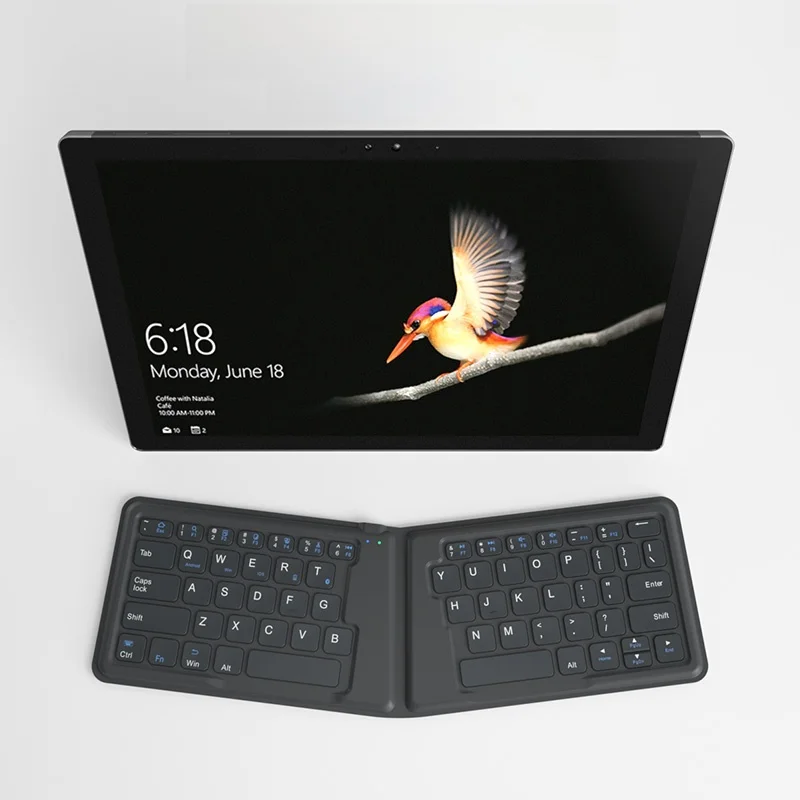 B．O．W 折りたたみ式ワイヤレスBluetoothキーボードの実用性と効率化への貢献