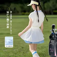 子供用ゴルフウェア【夏用・速乾性・通気性・軽量・ラウンドネック・テニス仕様】（セットアップ対応）