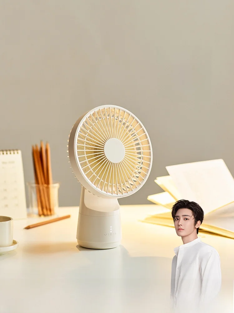 OLAYKS OLK-F17A デスクファン：静音USB充電式ミニファンの実用性と使い方