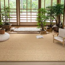 敷物 日本 家庭用 夏季 竹 編み 厚手 寝室 居間