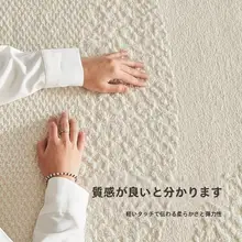高級感漂うリビング用ラグ【汚れに強く、メンテナンスも簡単】