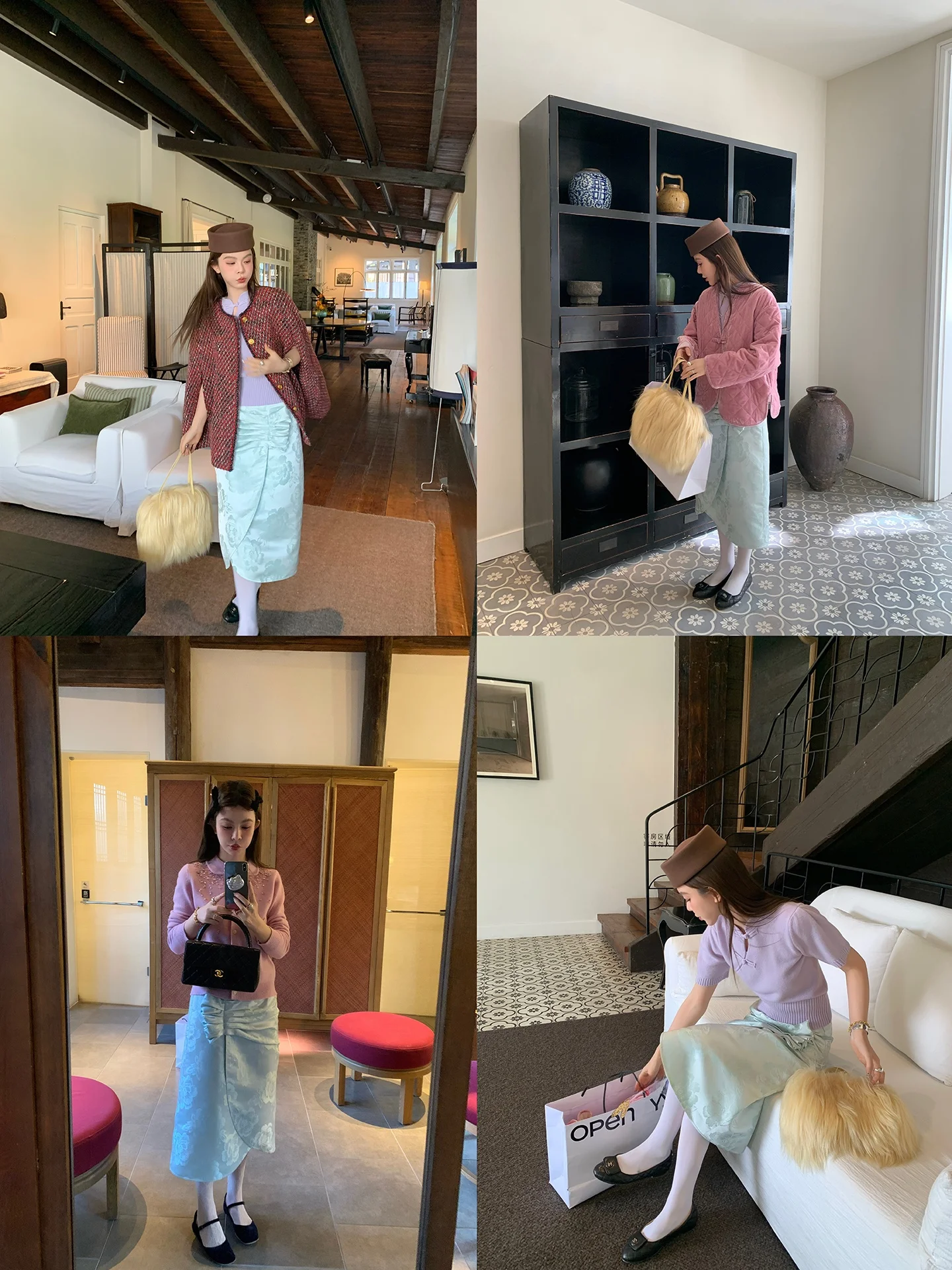 30代の春に着るべき「きれいめ」ファッションは？リネン風のミントグリーンスカートで解決！