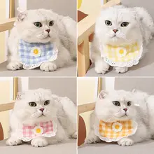 猫用首輪【食事用エプロン・水分吸収・グラデーションデザイン】