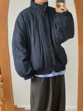 メンズ・レディース冬用フライトジャケット【厚手・無地・スタンドカラー】